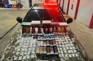 Polícia Militar apreende drogas e cigarros eletrônicos em operação do Pacto pela Ordem no Sul do estado